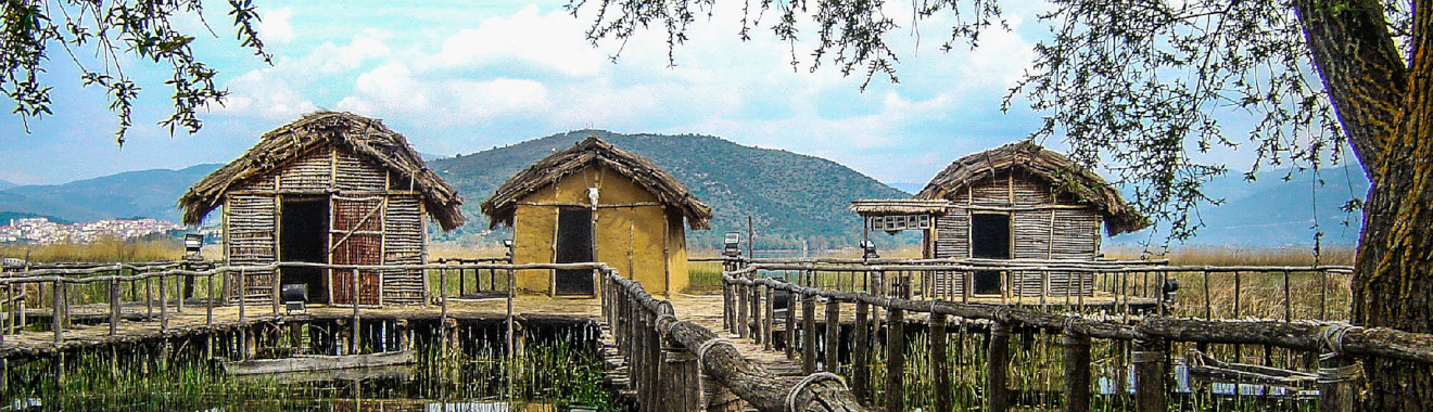 Λιμναίος Οικισμός του Δισπηλιού στην περιοχή της Καστοριάς, Ελλάδα